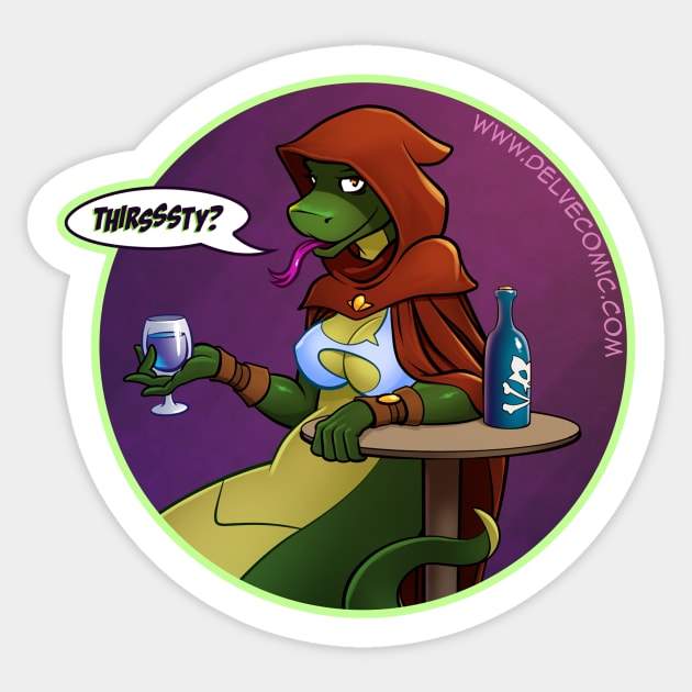 Drinks With Nefice Sticker by Necrovert